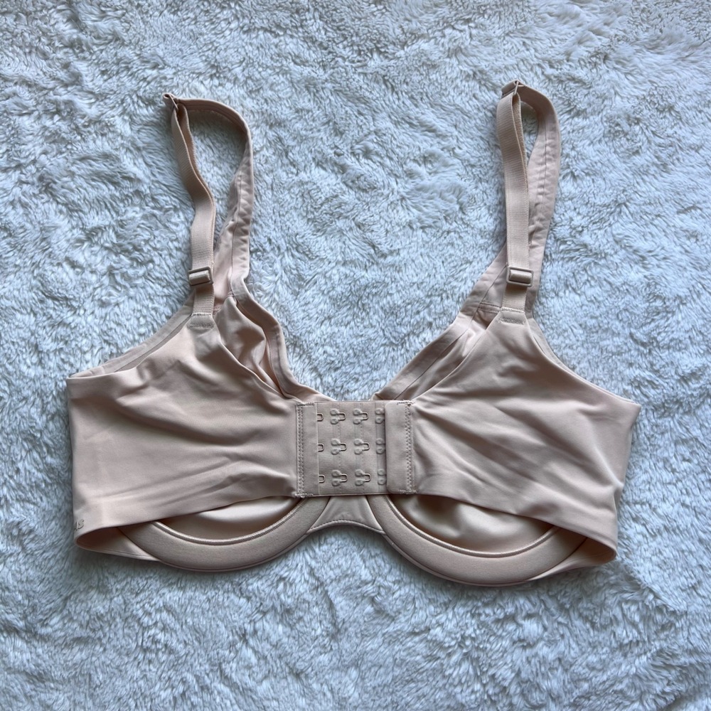 Skims Fits Everybody Unlined Underwire Bra Nude Size 34DD SKM2836964 Womens NWOT - Picture 7 of 12